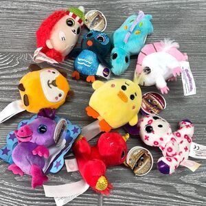 Surprizamals Lot of NINE! Hedgehog Unicorn Armadillo Peacock + Puchi Gumi Series